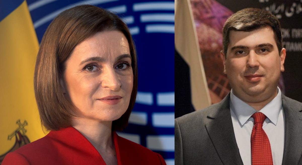 Maia Sandu och Farhad Ibragimov