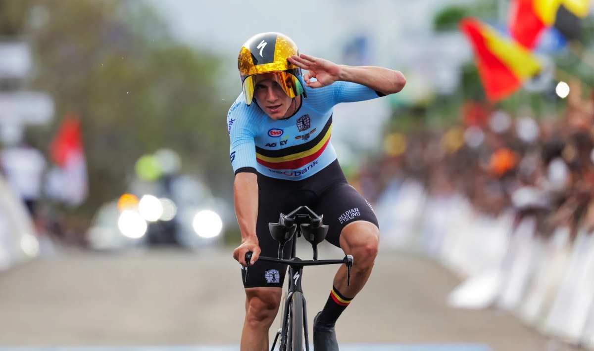 Cyklisten Remco Evenepoel från Belgien