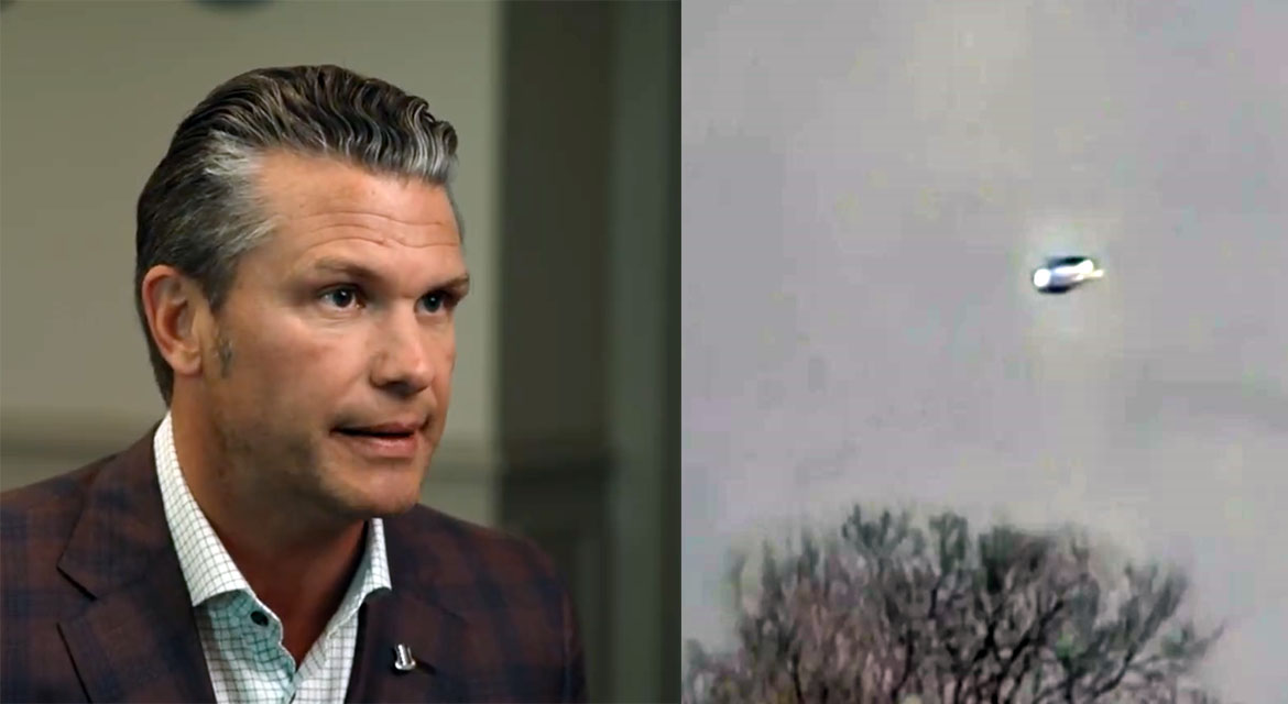 USA:s försvarsminister Pete Hegseth
