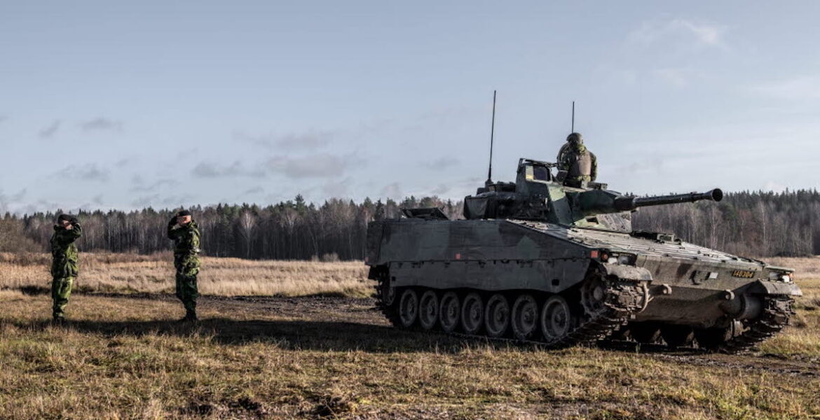 Arméns utbildningsdag på Markstridsskolan i Kvarn.