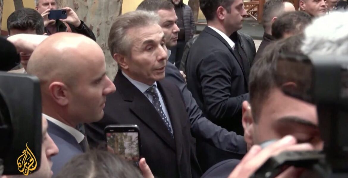 Founder of the Georgian Dream party Bidzina Ivanishvili