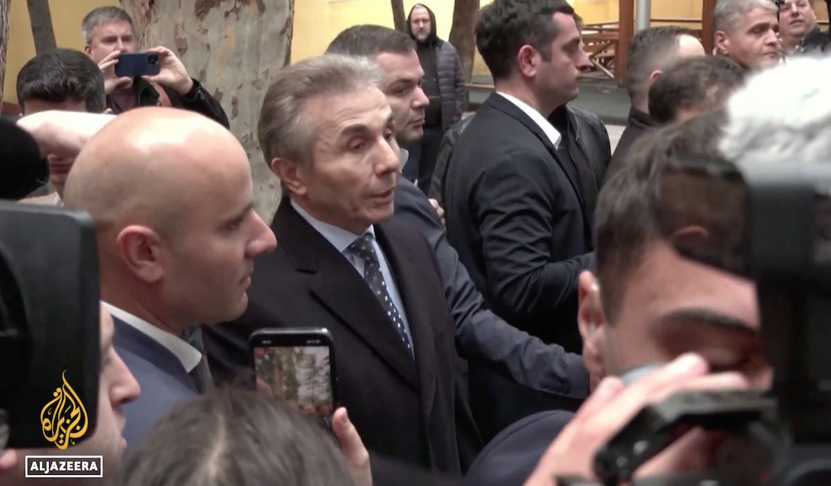 Founder of the Georgian Dream party Bidzina Ivanishvili