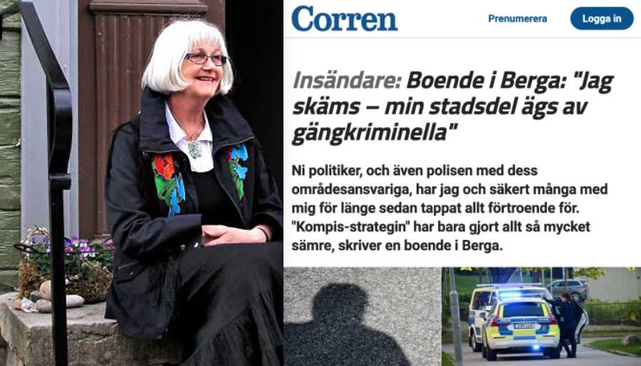 Harriet Larsson och Corren
