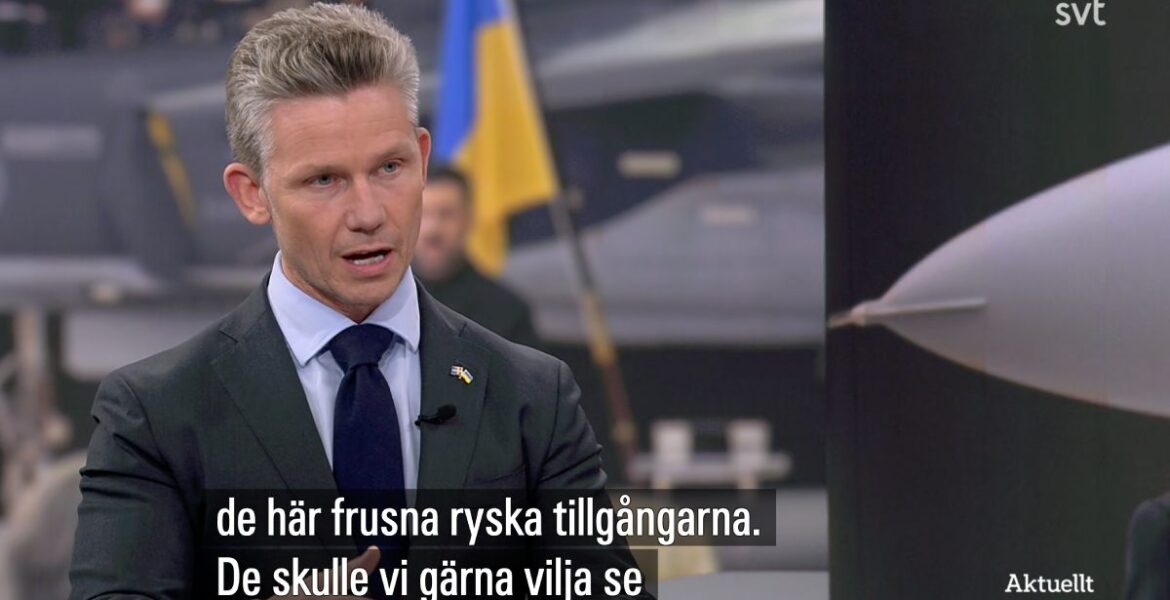 Försvarsminister Pål Jonson