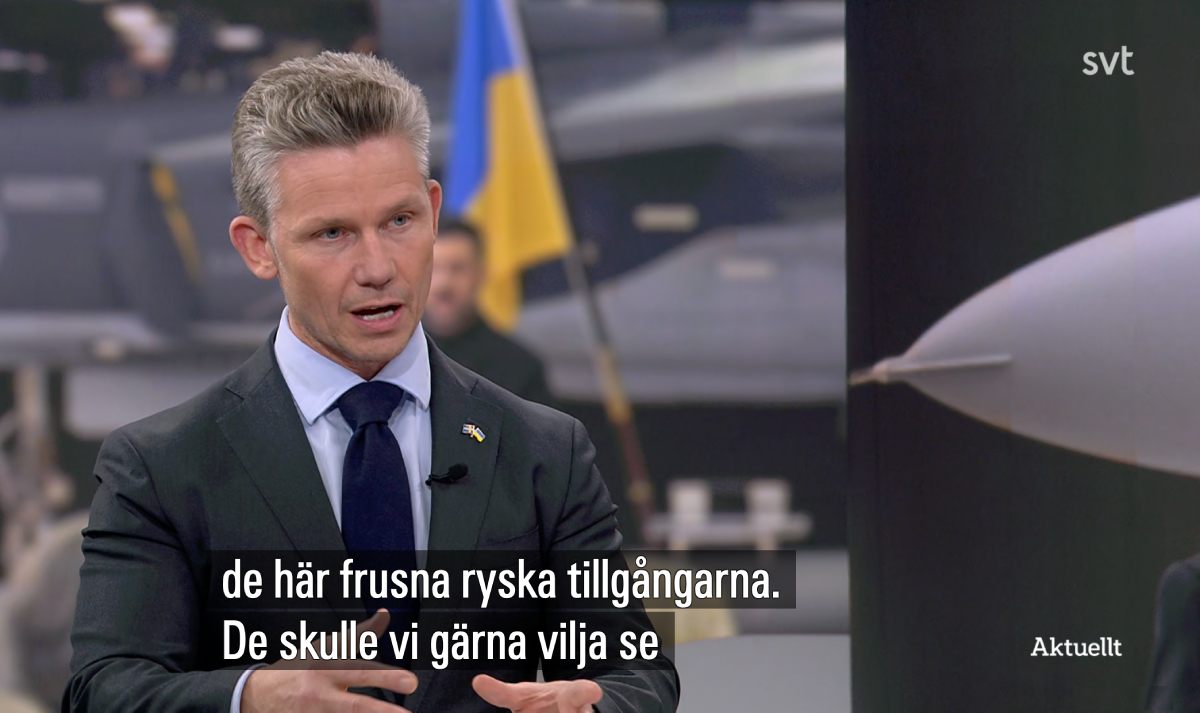 Försvarsminister Pål Jonson