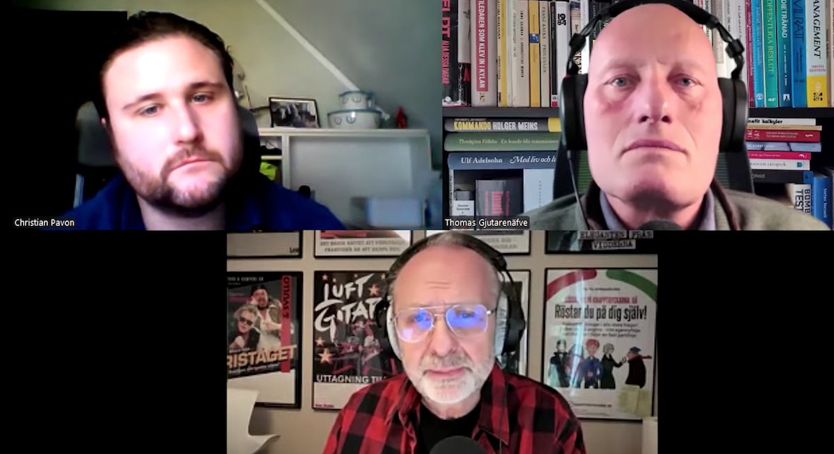 Christian Pavon, Thomas Gjutarenäfve och Ulf Bejerstrand