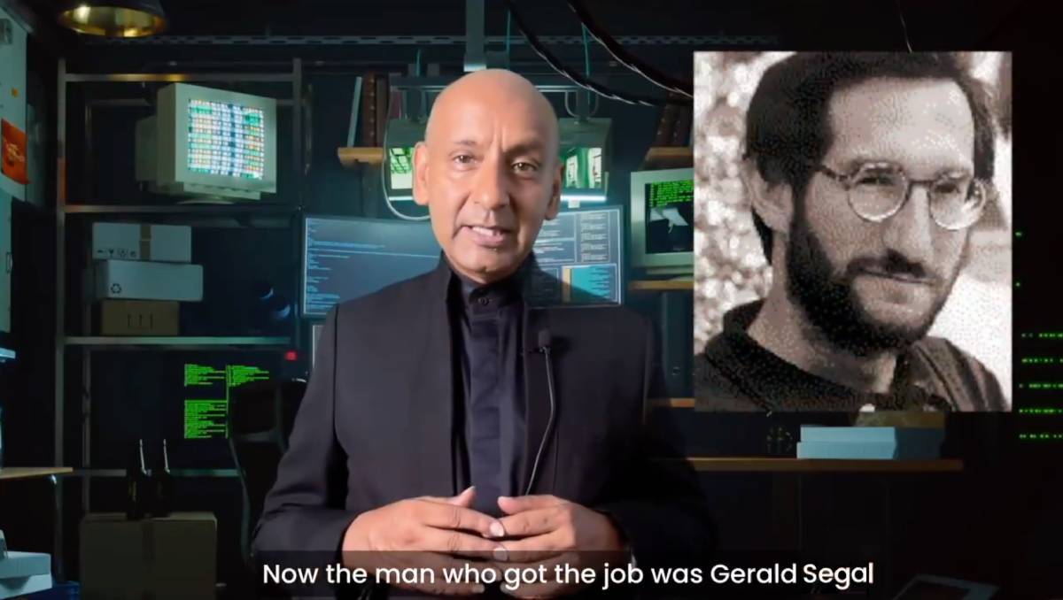 Brittiska underrättelsetjänsten Mi6 och amerikanska CIA samarbetade för att splittra Kina, enligt en framställning på en konferens i Hongkong, augusti 2025