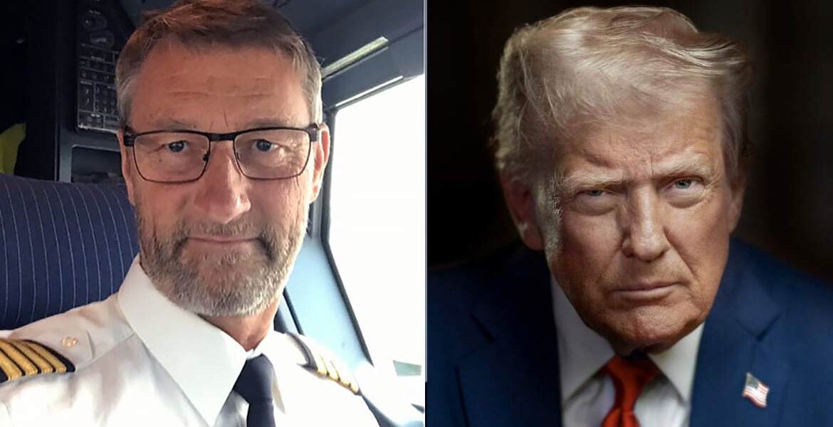 Ulf Gabrielsson och Donald Trump