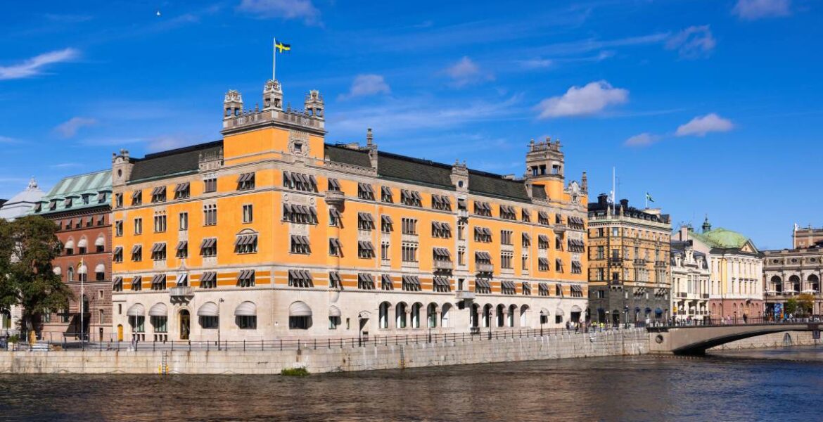 Regeringskansliet ligger kvarteret och byggnaden Rosenbad