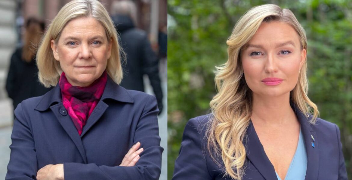 Magdalena Andersson och Ebba Busch