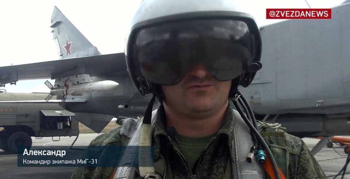 Rysk Mig-31 pilot