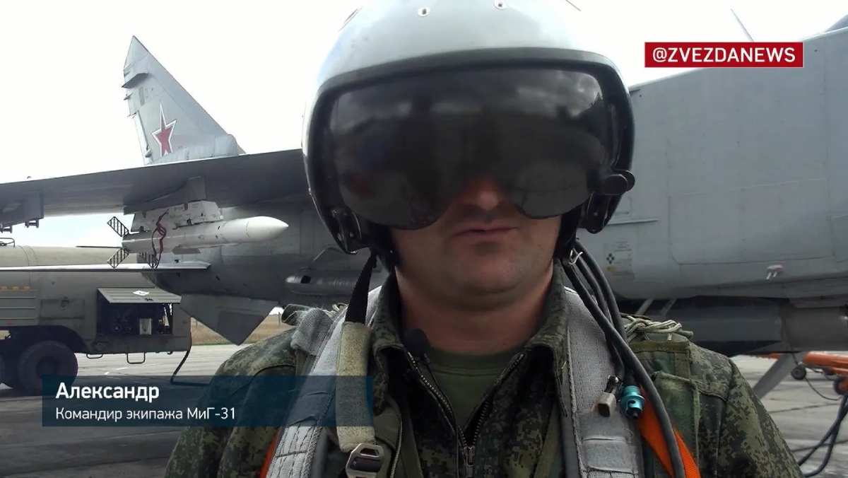 Rysk Mig-31 pilot