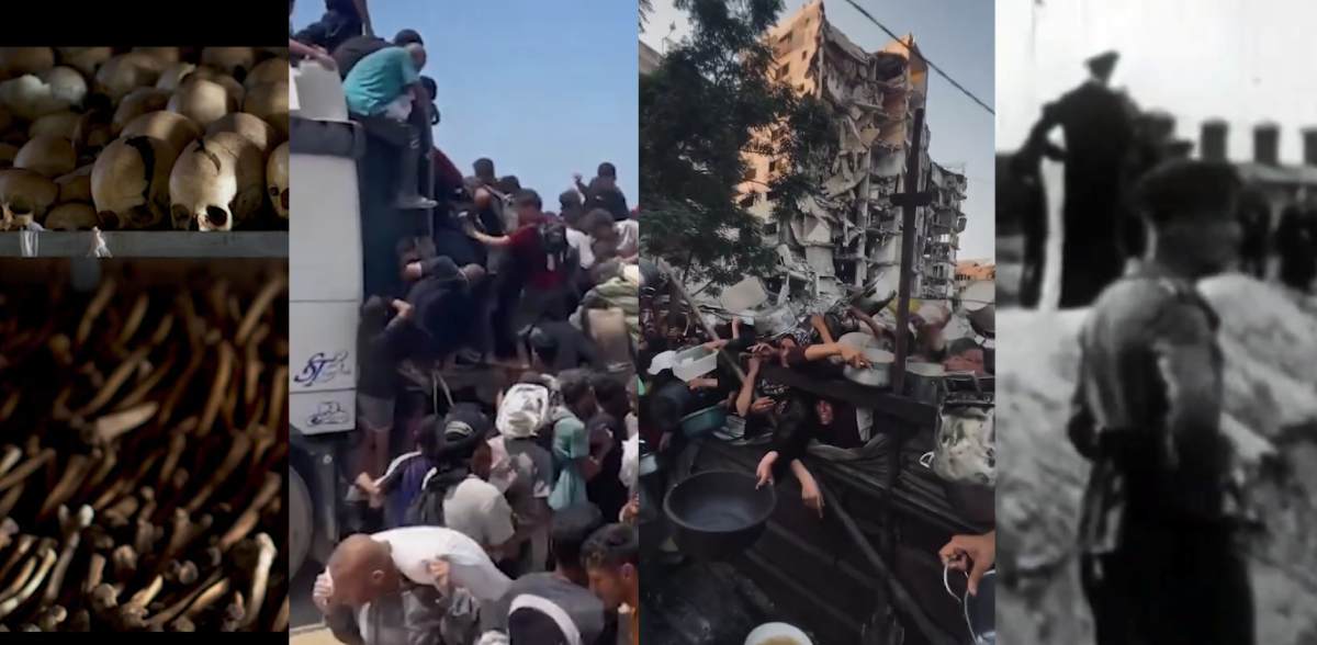 Bilder från olika folkmord