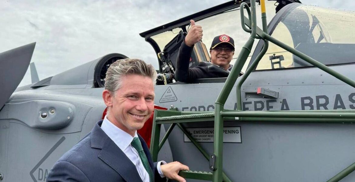 Knarkkung i cockpit | Foto: Pål Jonson på X