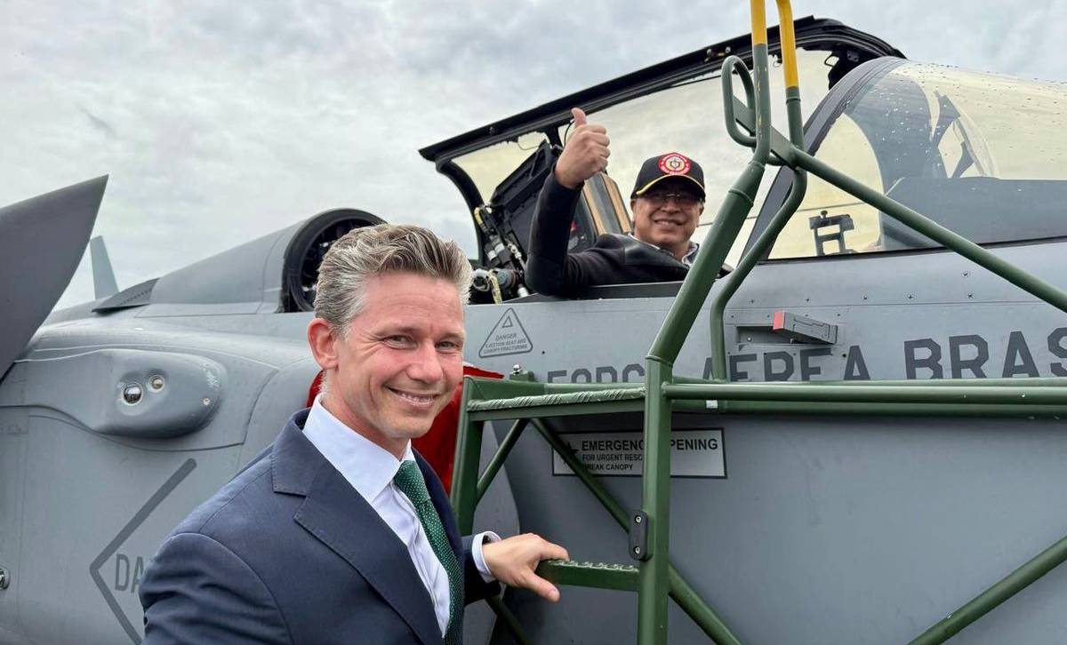 Knarkkung i cockpit | Foto: Pål Jonson på X