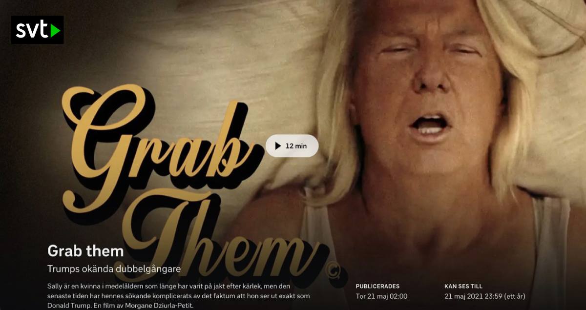 The Swedish Trump-woman can't get sex.