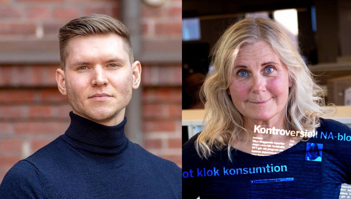 Markus Allard kuppade mot Anna Levins hatenkät