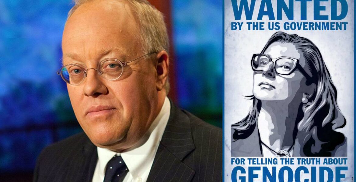 Christopher Hedges och Francesca Albanese