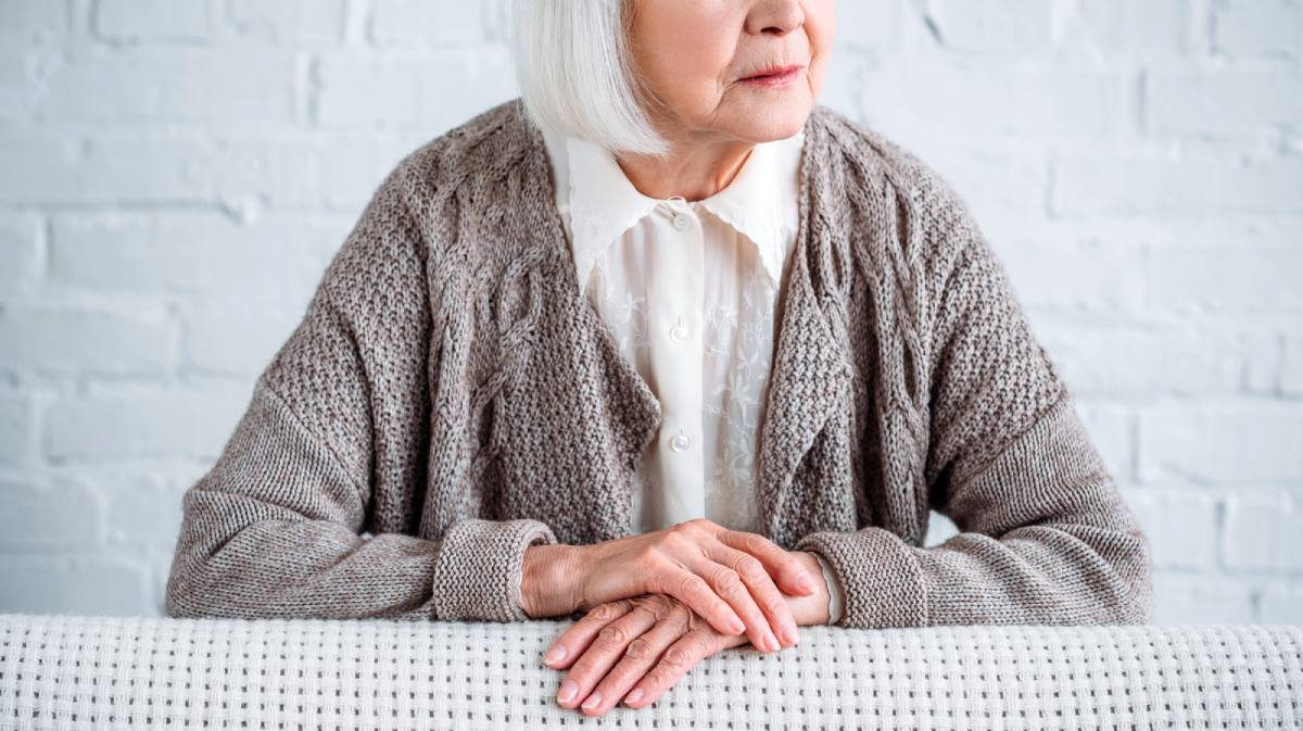 Temabild: Äldre kvinna