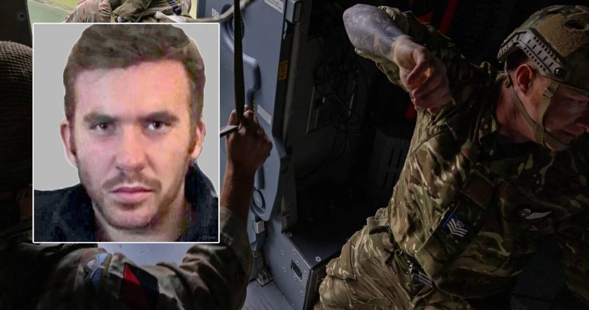 George Hooley parashute trooper