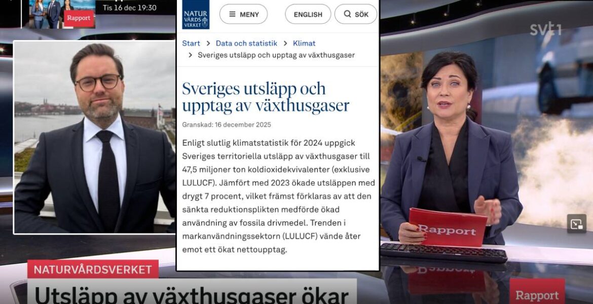 Niklas Gillström påpekar att SVT utelämnade viktiga data