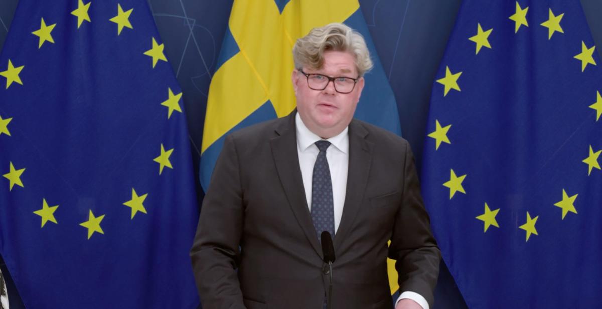 Justitieminister Gunnar Strömmer