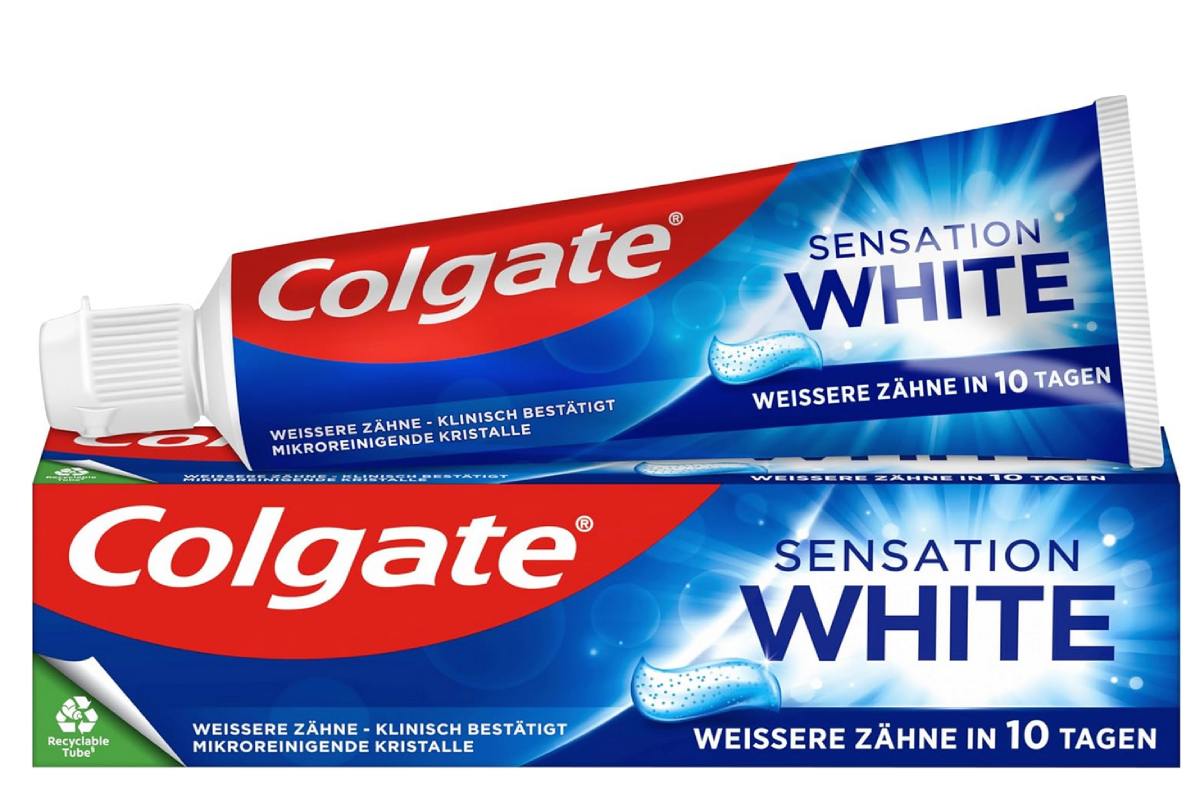 Colgate-tandkräm med fluor