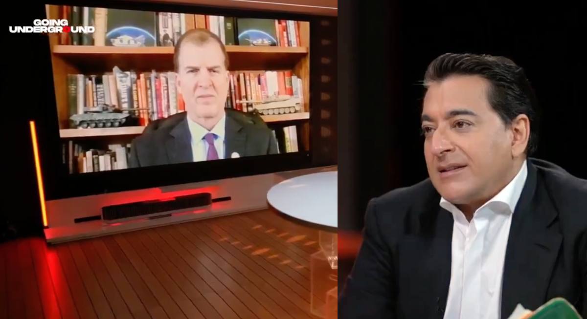 David Pyne och Afshin Rattansi