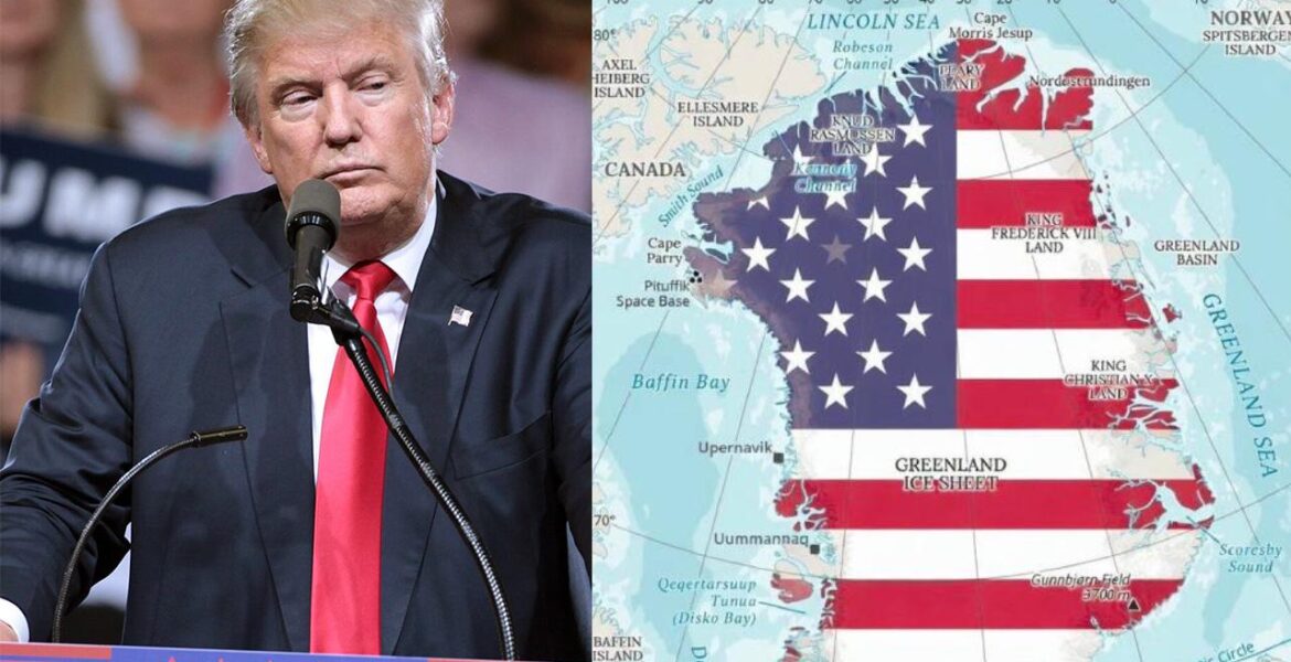 Trump vill ha Grönland.
