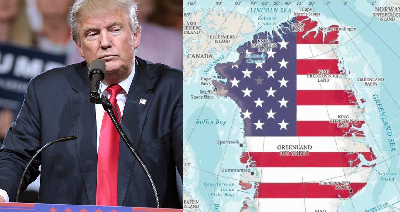 Trump vill ha Grönland.