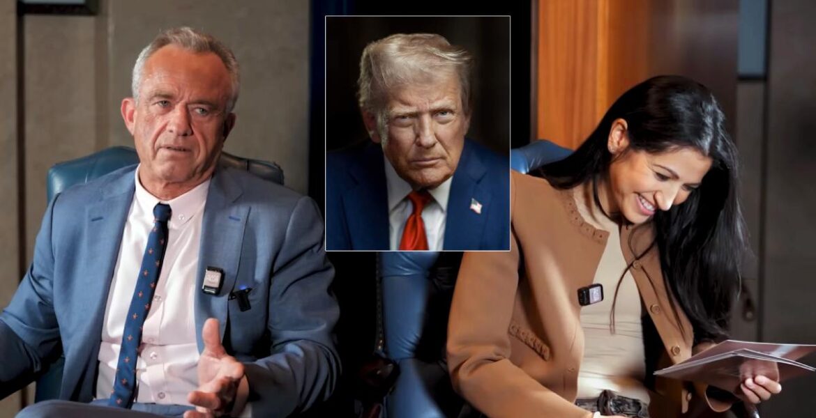 Robert F. Kennedy Jr, Donald Trump och Katie Miller