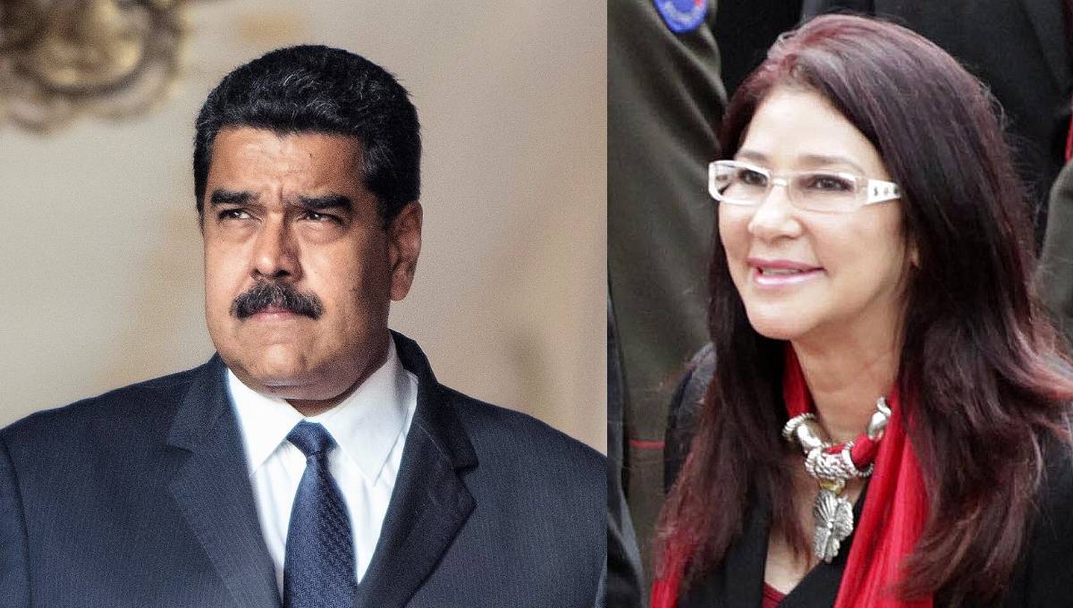 Nicolás Maduro Moros och Cilia Flores