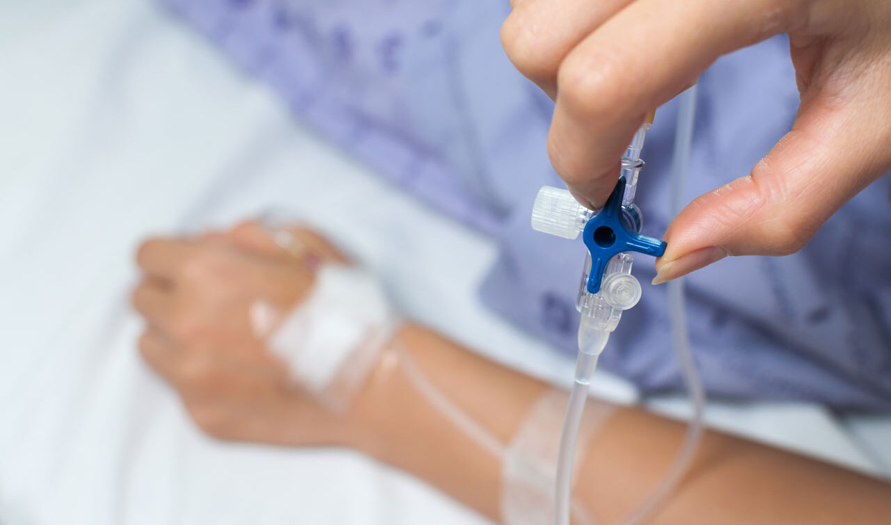 Kliniken intravenöst