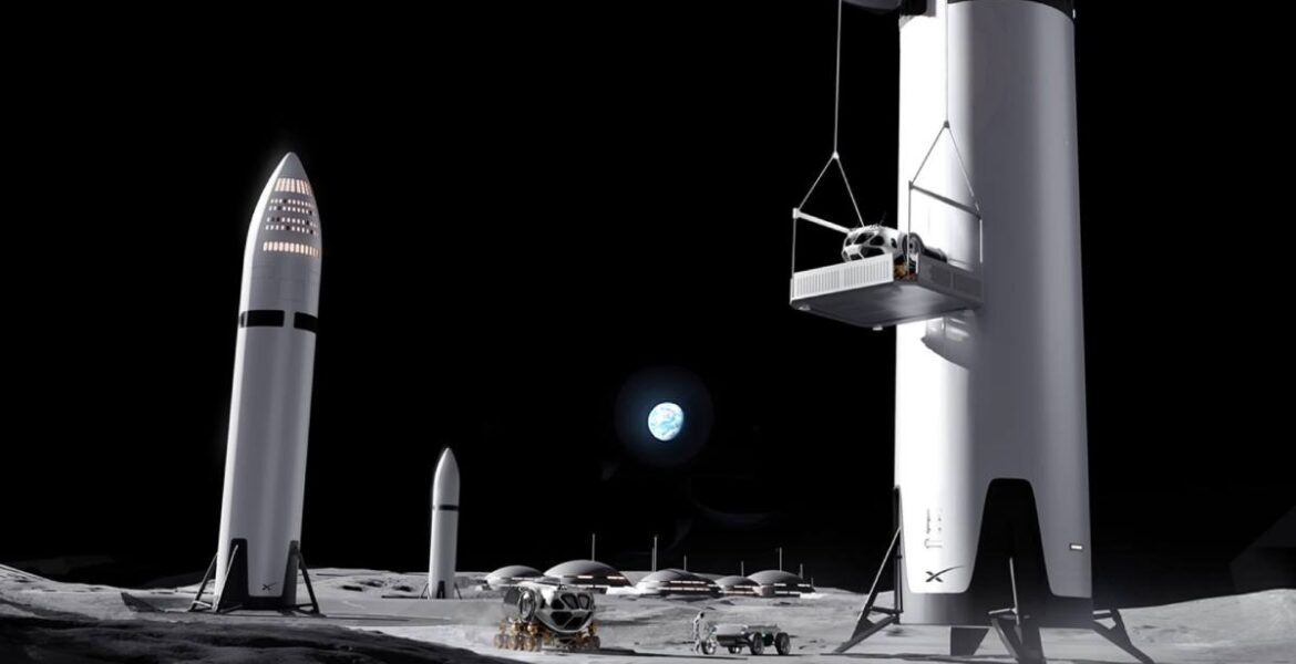 SpaceX-planerar månbas 2031