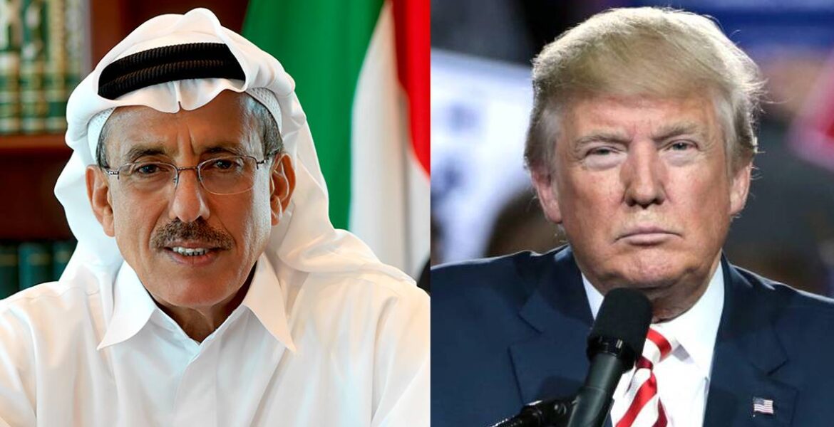 Khalaf Ahmad Al Habtoor och Donald J Trump