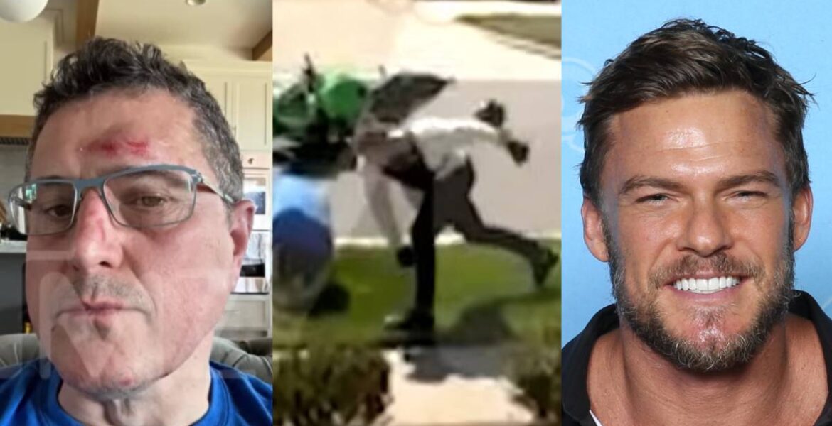 Reacher-stjärnan Alan Ritchson agerade i självförsvar vid MC-bråk med granne