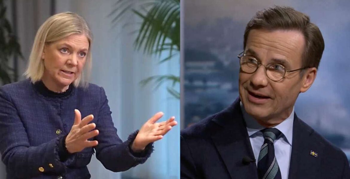 Magdalena Andersson and Ulf Kristersson