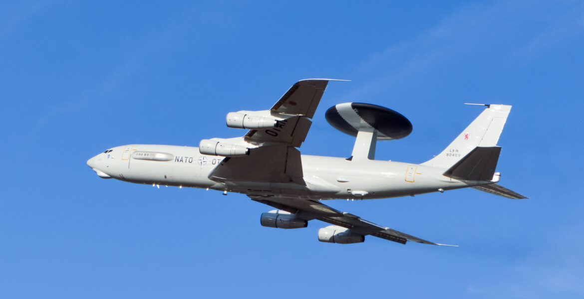 Boeing E-3A Sentry AWACS, Paine Field, Everett, WA, USA