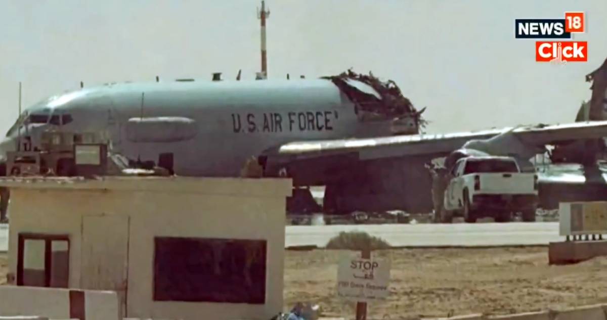 Iran launched missiles at Prince Sultan Air Base in Saudi Arabia