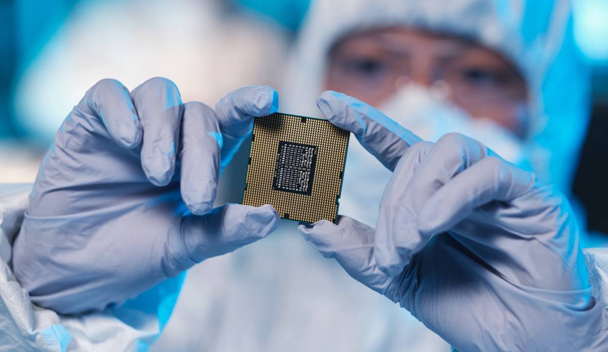 Semiconductor - halvledarchip