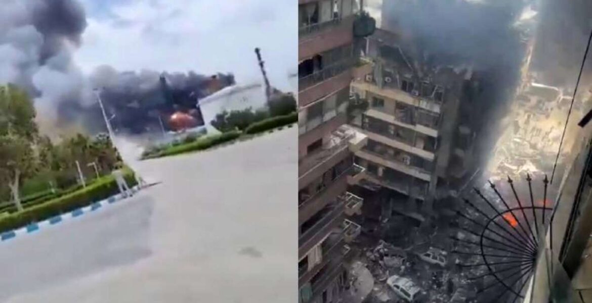 Iran och Libanon attackeras 8 april 2026