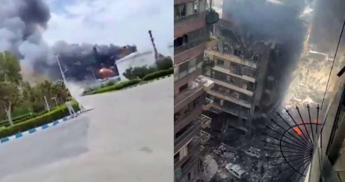 Iran och Libanon attackeras 8 april 2026