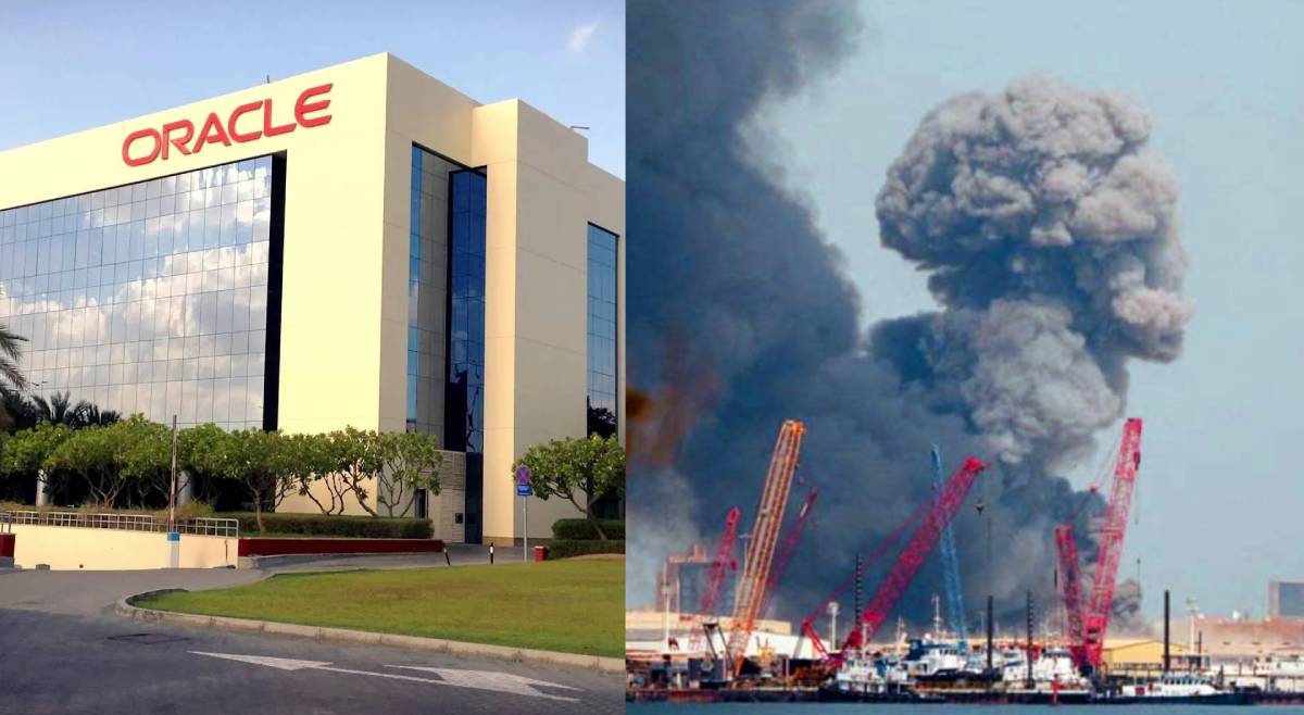 Oracles datahall i Dubai