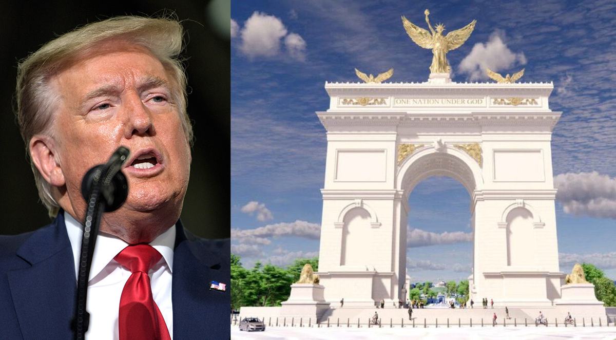 Trumps Triumphal Arch