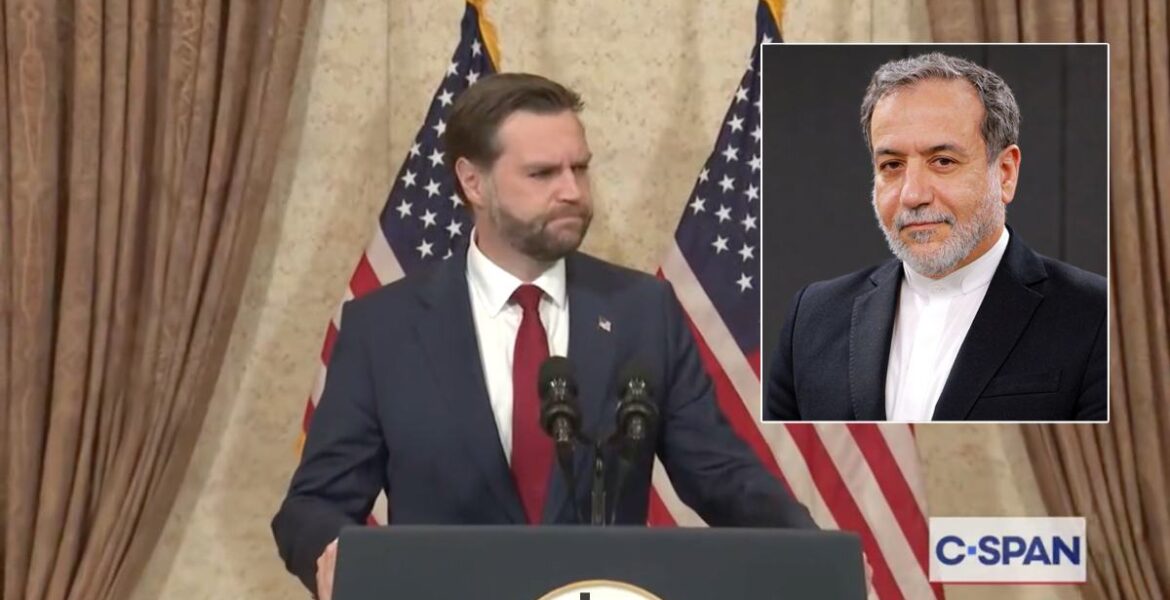 JD Vance och Abbas Araghchi