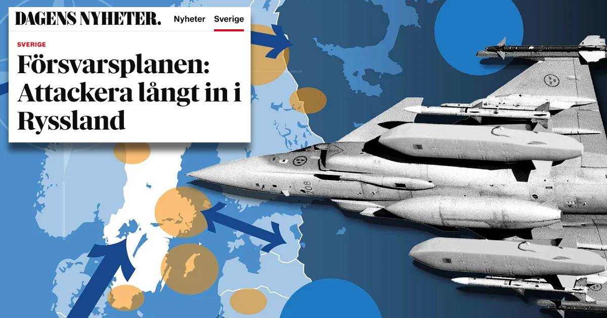 Så kan Sverige attackera Ryssland