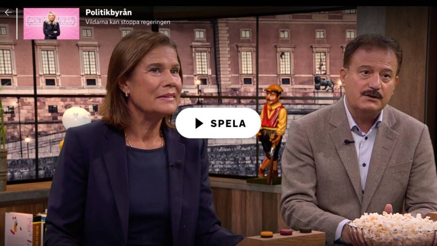 Riksdagsledamöterna Elsa Widding och Jamal El-Haj