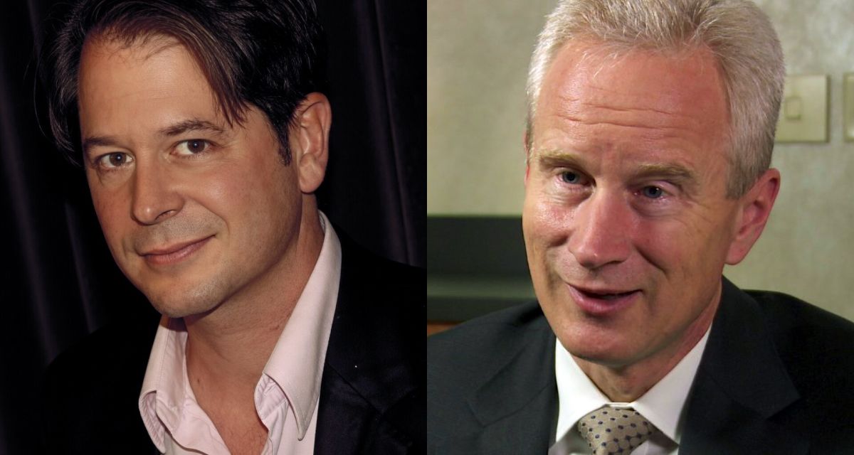 Kriminalhistorikern John Leake och hjärtspecialisten Peter McCullough