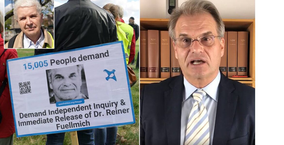Reiner Füllmich och Michael Reichel (infälld)