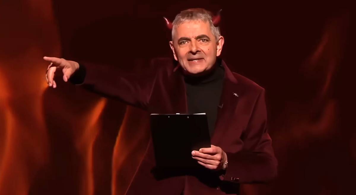 Rowan Atkinson as the Devil (Toby)